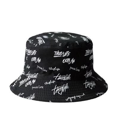 Sublimation Unisex-Adult Cotton Bucket Hat