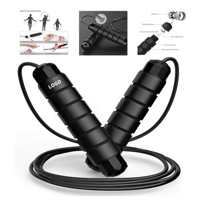 Jump Rope Tangle-Free Rapid Speed Jumping Rope Cable