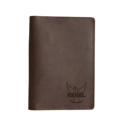 Standard Tile Slim + Full Grain Leather Passport Wallet