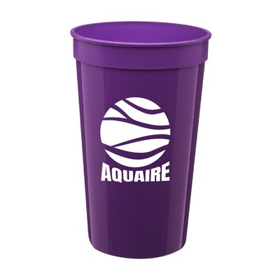 22 oz. Fantastic Plastic Stadium Cup (1 Color Imprint)