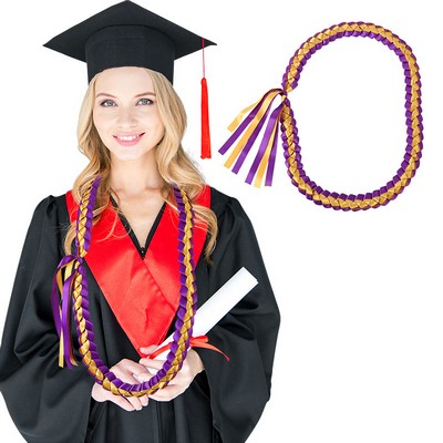 Graduation Ribbon Necklace Leis