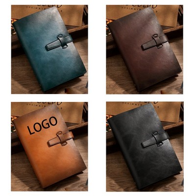 Refillable Leather Journal Notebook