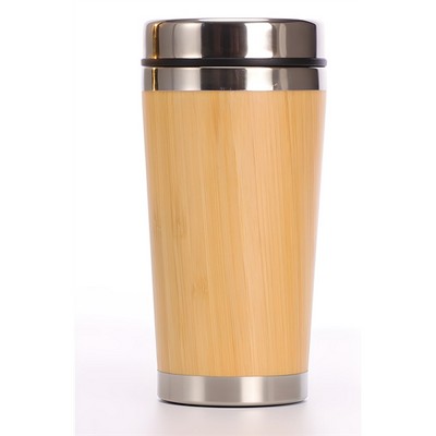 15 Oz. Bamboo Tumbler