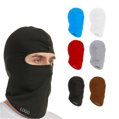 Outdoor riding mask sunblock breathable sports headgear