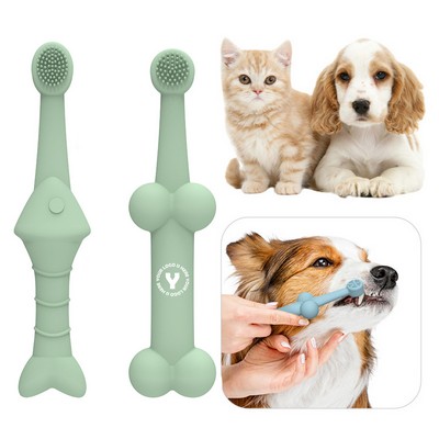 2 Pieces Pet Toothbrush