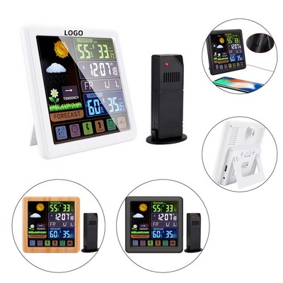 Projection Digital Alarm Clock Weather Station