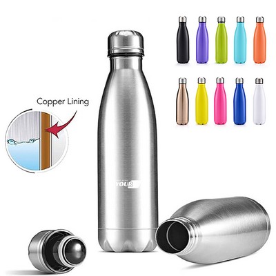 17 Oz Stainless Steel Vacuum Bottle