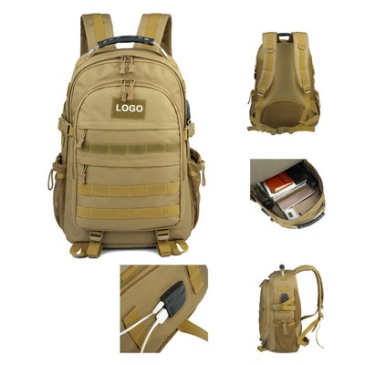 Multi Function Stylish Backpack With USB Charging Port