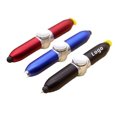 Stylus-404 LED Fidget Spinner Pen