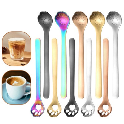 Cat Paw Coffee Spoons