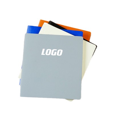 PU Cover Notebook With Ribbon Bookmark