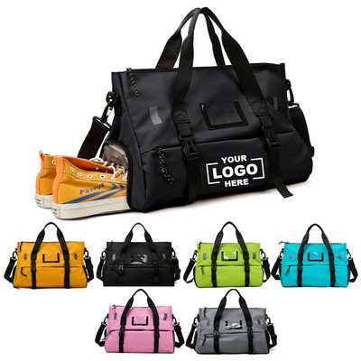 Waterproof Gym Bag with Wet and Dry Compartments