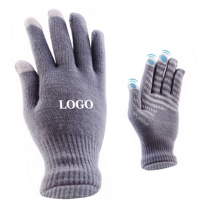 Thin Touch Screen Gloves With Anti-Slip Texture