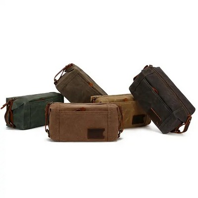 Hoffman Wax Canvas Dopp Kit