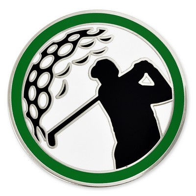 Golfer Large Ball Marker