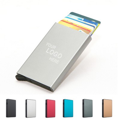 Pop Up RFID Blocking Credit Card Holder for 10 Cards