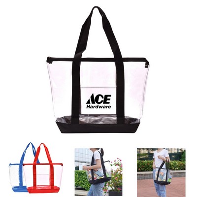 Clear Shopping Tote Bag