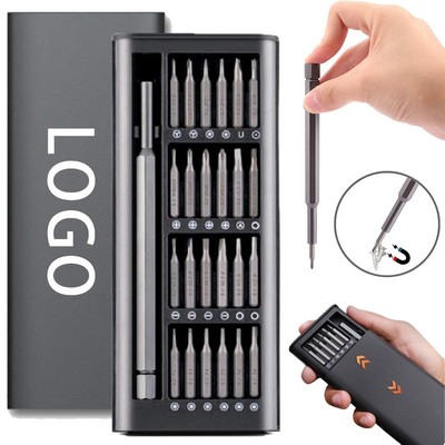 24 In 1 Magnetic Mini Screwdrivers Set