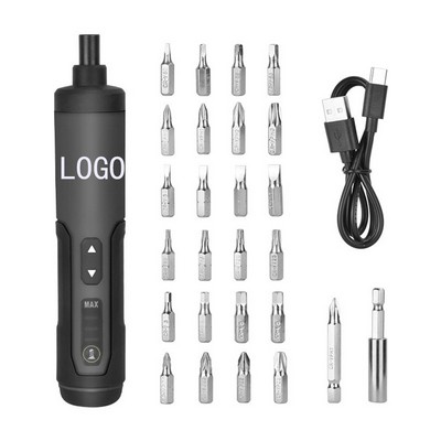 3.6V Small Lithium Battery Rechargeable Electric Screwdriver Set