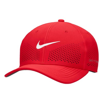 Nike® Dri-FIT ADV Rise Structured SwooshFlex Cap - University Red