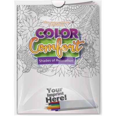 Combo Pack - CC103 Color Comfort & 6-Pack of Colored Pencils in a Poly Bag