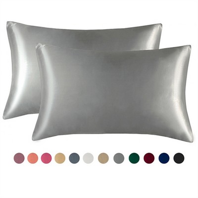 2 Pack Silk Satin Pillowcase