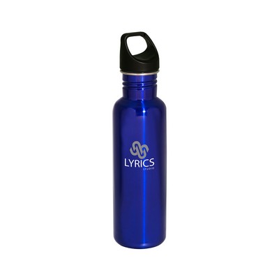 Prime Line 26oz Streamline Stainless Steel Water Bottle