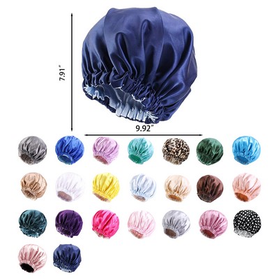 Satin Bonnet Silk Bonnet Hair Bonnet for Sleeping Slouchy Beanie Hat Satin Sleep Cap