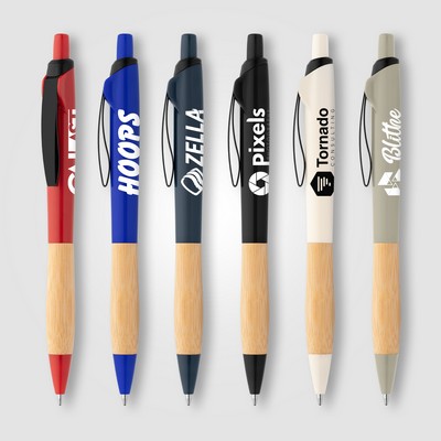 Crest Recycled Plastic Curvy Pen