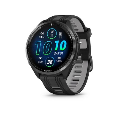 Garmin® Forerunner 965 Running Smartwatch Black/Carbon Gray