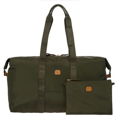 Bric's X-Bag 22 Inch Folding Duffle Bag - Olive Green