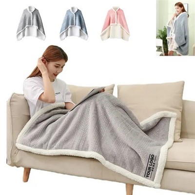 Casual Wearable Cloak Blanket