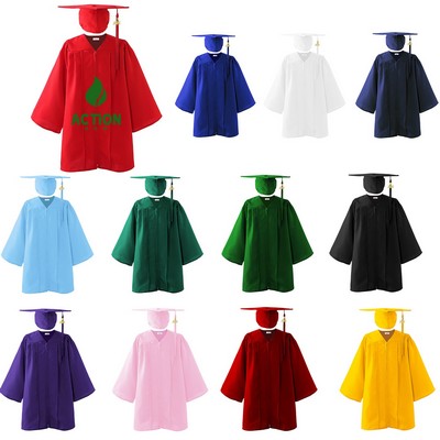 Children Graduation Gown &Cap Set