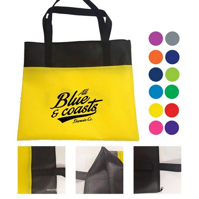 Non-Woven Zippered Tote Bag