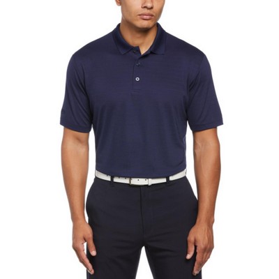 Callaway® Eco Horizontal Textured UPF 50+ Men's Polo Shirt