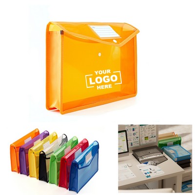 Expandable Plastic File Organizer Folder