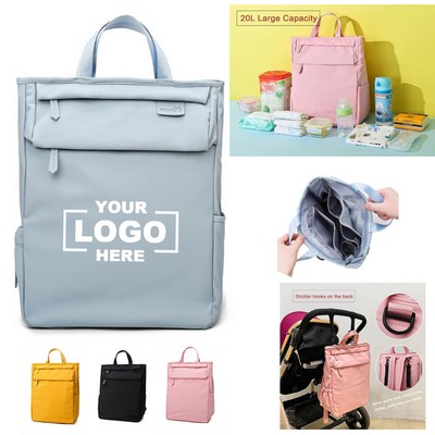 Waterproof Diaper Bag Backpack for Moms