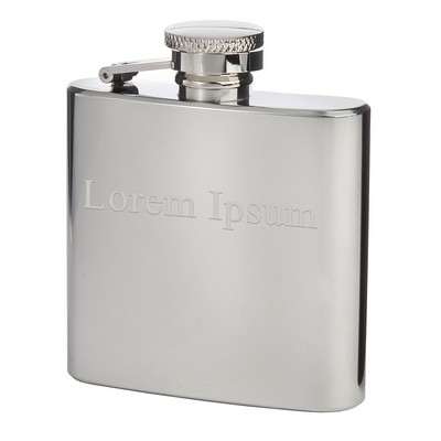 2½ Oz. Captive-Top Pocket Flask