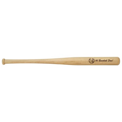 18" Mini Wood Baseball Bat