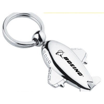 Metal Airplane Key Chain