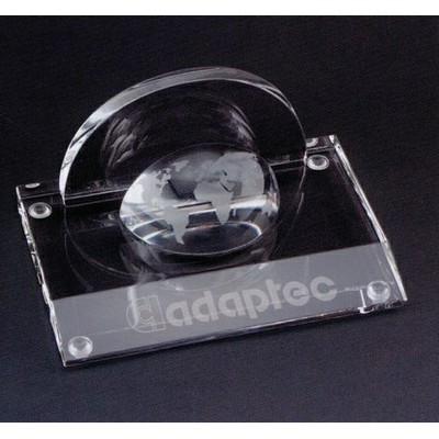 Globe Business Card Holder