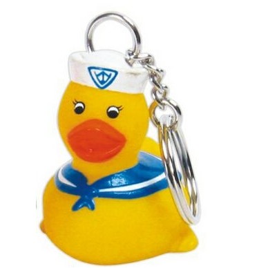 Rubber Mariner Duck Key Chain©