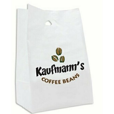 Fold Over Die Cut Handle Shopping Bag (16"x6"x12")