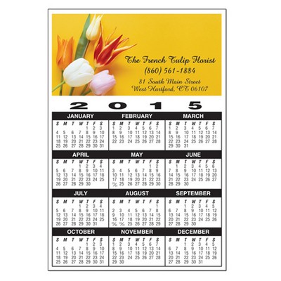 Calendar Rectangle 3 Day Magnet - Full Color