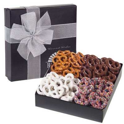 Sweet & Salty Sensation Gift (Milk Chocolate, Dark Chocolate, Chocolate Sprinkled Pretzel & More)