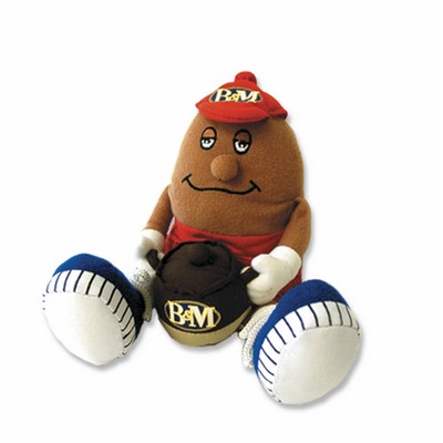 Custom Plush Benny Bean Guy Mascot