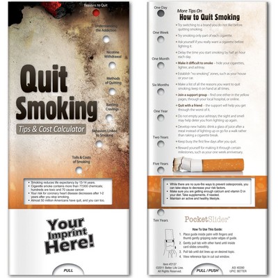 Pocket Slider - Quit Smoking: Tips and Cost Calculator