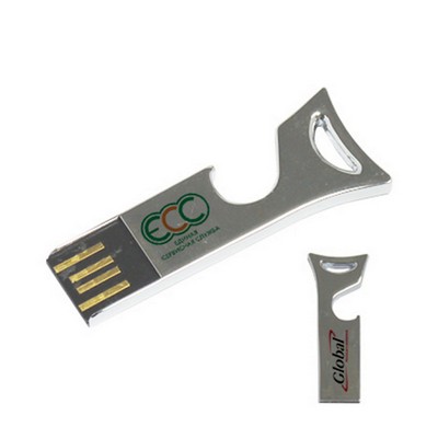 Mini Metal Bottle Opener Drive - Style H -1GB