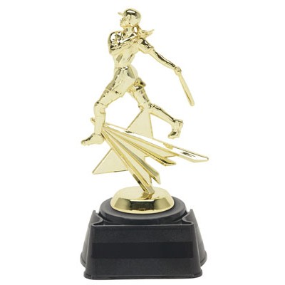 Softball Star Figure Trophy Female 8-1/4" Tall