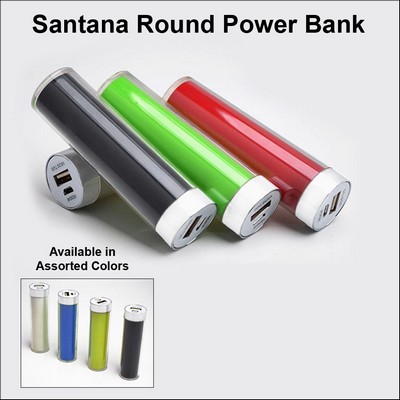 Santana Power Bank - Round - 1800 mAh